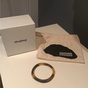 Dinosaur Designs tortoiseshell bangle